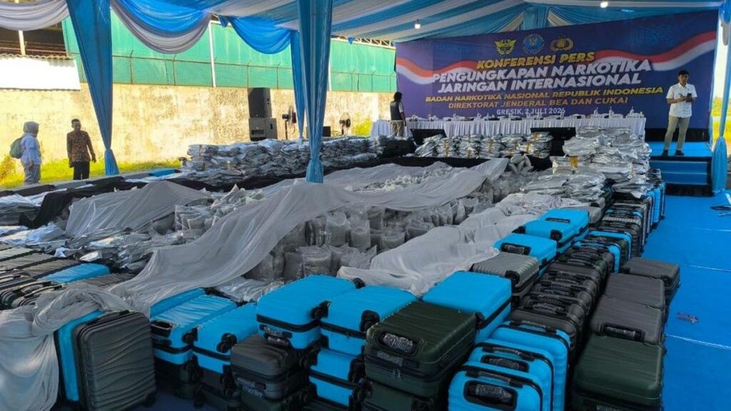BNN Buru Dua Pengendali Jaringan Narkoba Internasional di Gresik