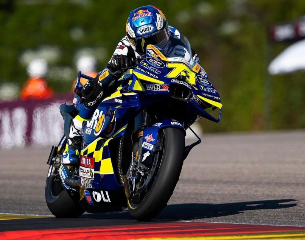 Alex Marquez Gagal Finis akibat Crash di MotoGP Jerman 2026