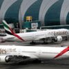 Pesawat Emirates A380 Terjebak 17 Jam di Hangzhou Akibat Cuaca Buruk