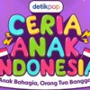 Ceria Anak Indonesia 2026 Membuka Pendaftaran Bakat Generasi Muda