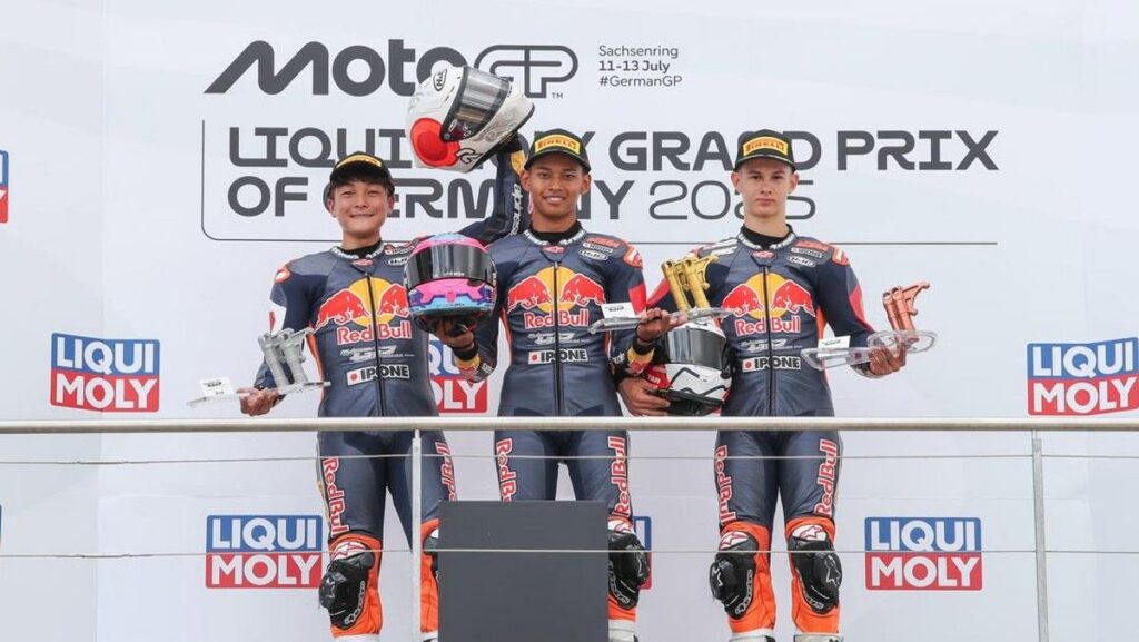 Veda Ega Pratama Siap Hadapi Tantangan Moto3 di Sirkuit Sachsenring