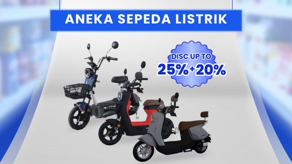 Transmart Gelar Full Day Sale Minggu 19 Juli 2026 Diskon Sepeda Listrik Melimpah