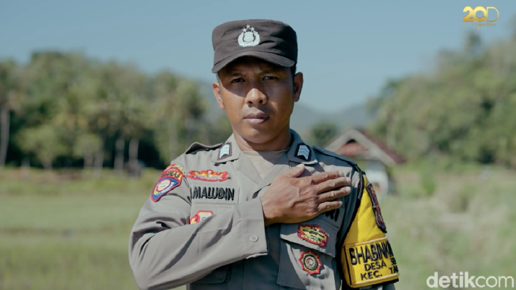 Kisah Brigpol Kamaludin Mengubah ‘Kaum Rebahan’ Desa Sermong