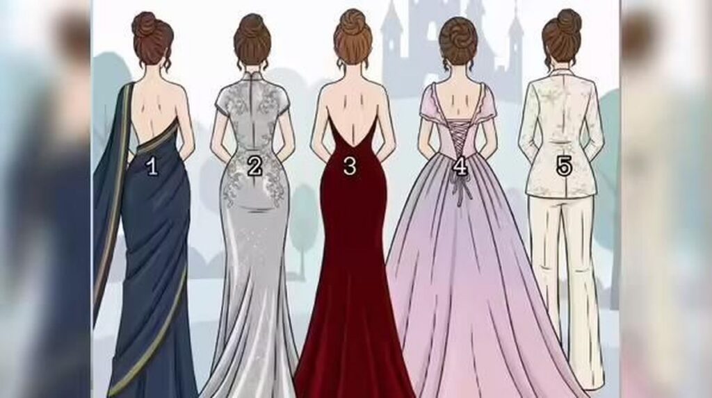Tes Kepribadian Visual Mengungkap Karakter Melalui Gambar Gaun Wanita