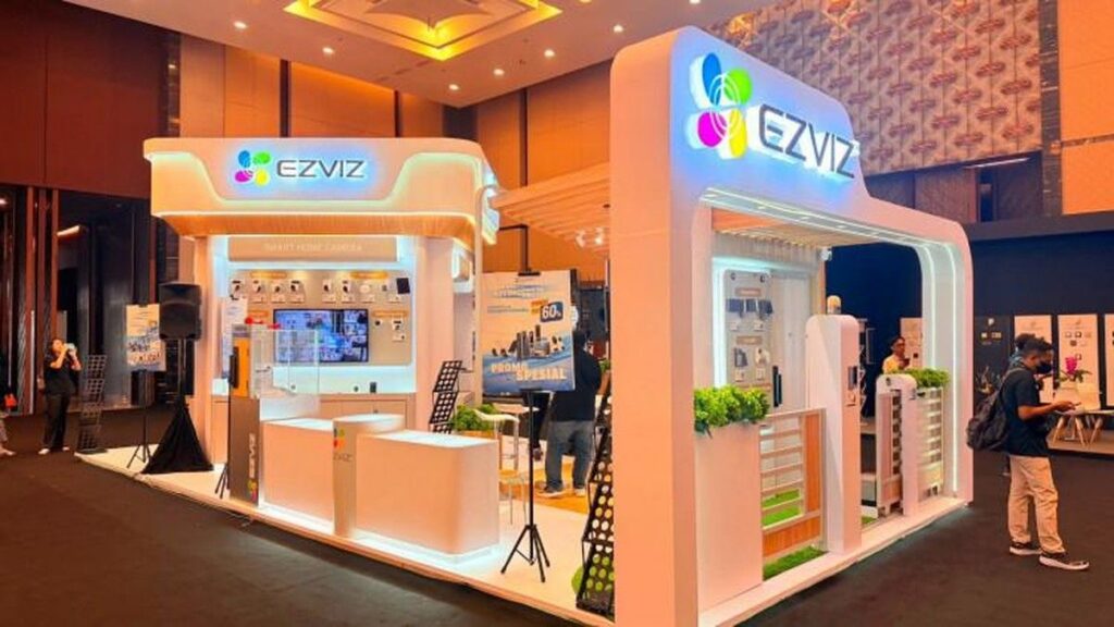 Ezviz Pamerkan Ekosistem Smart Home Premium di Indo Build Tech 2026