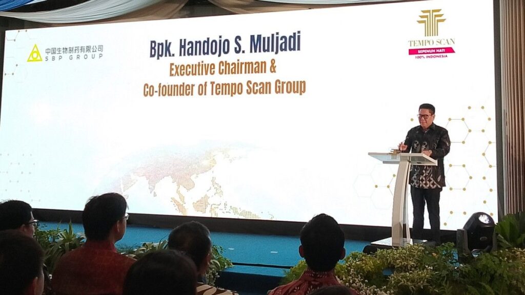 Tempo Scan dan Sino Biopharm Bentuk Usaha Patungan Biofarmasi
