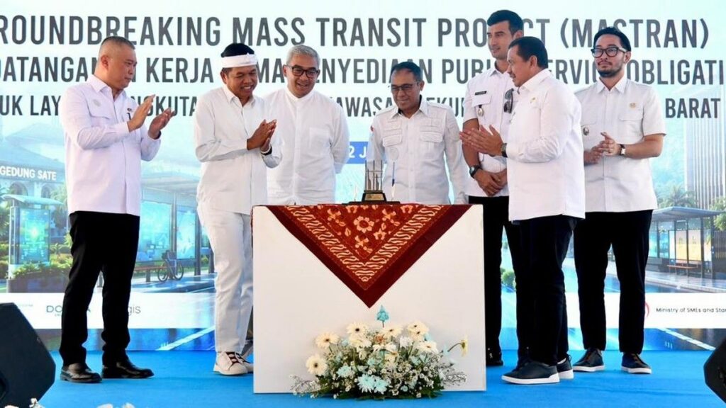 Pemerintah Mulai Pembangunan Infrastruktur BRT Cekungan Bandung