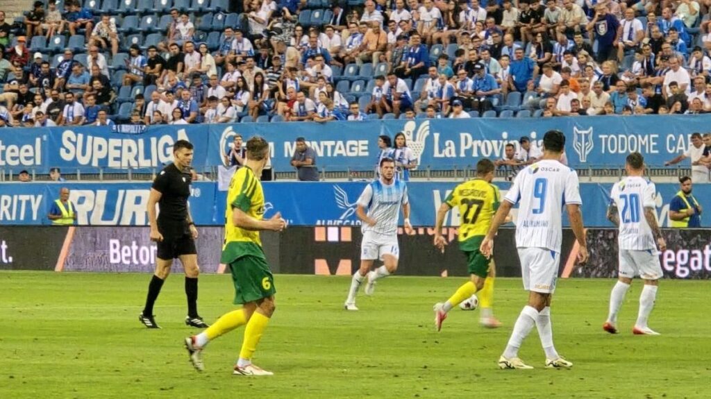Universitatea Craiova Jamu Vitebsk pada Kualifikasi Liga Champions