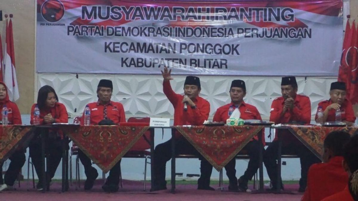 PDI Perjuangan Jawa Timur Gencar Restrukturisasi Pengurus Tingkat Ranting