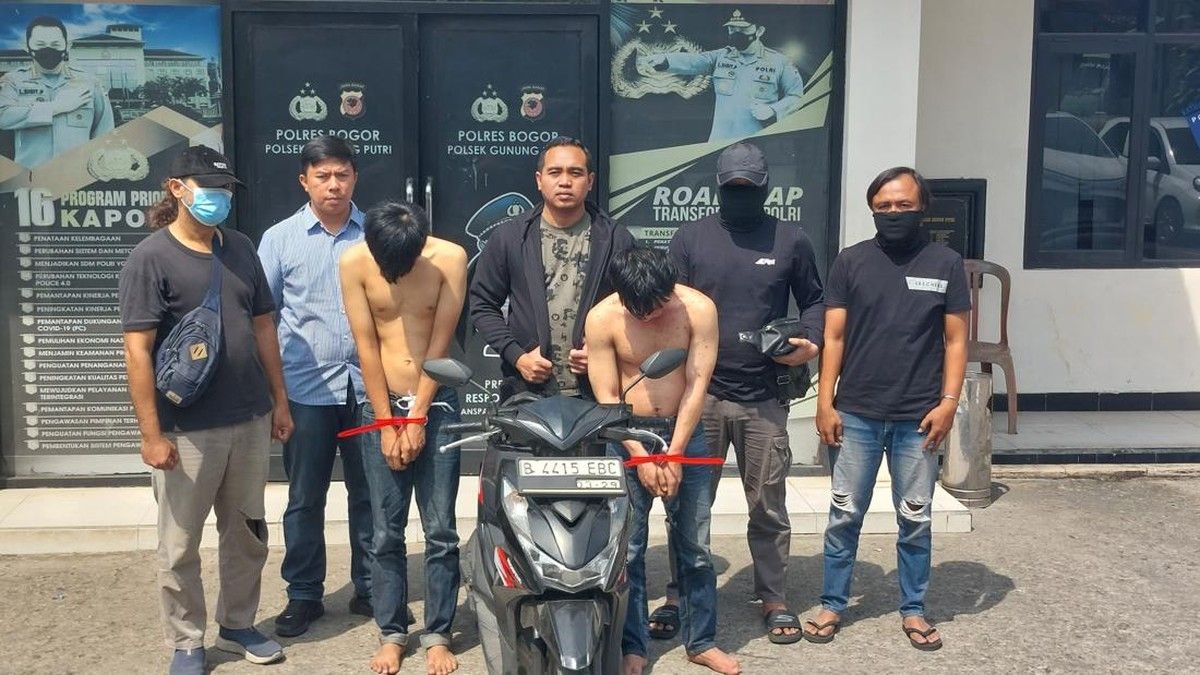 Polisi Ringkus Sindikat Curanmor Bermodal Senjata Api Rakitan di Gunung Putri