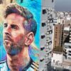 Kota Rosario Merestorasi Mural Raksasa Lionel Messi
