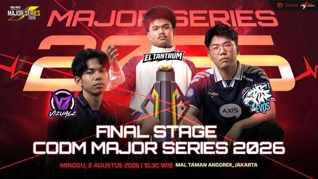 Garena Gelar Grand Final CODM Major Series 2026 di Jakarta