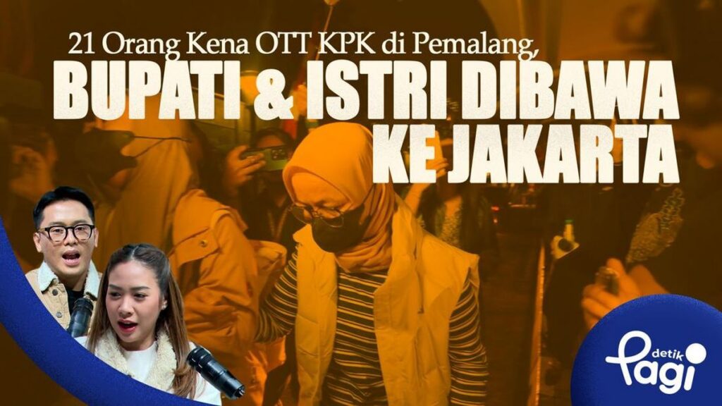 KPK Tangkap Bupati Pemalang Anom Widiyantoro Dalam OTT