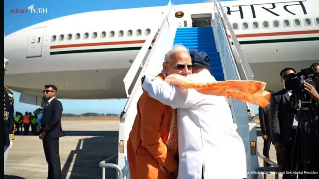 Prabowo Subianto Antar PM Narendra Modi Pulang Melalui Bandara YIA