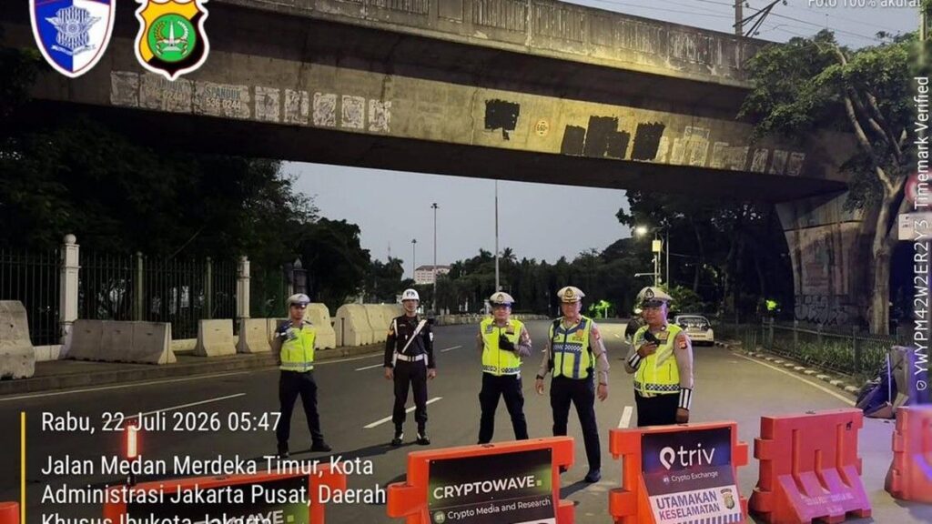 Polda Metro Pengalihan Arus Lalu Lintas Pelantikan Capaja TNI Polri