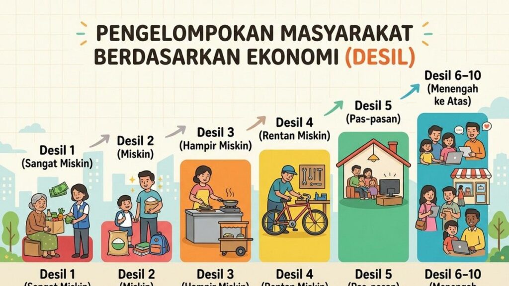 Mengenal Sistem Desil dalam Penyaluran Bansos dan Beasiswa