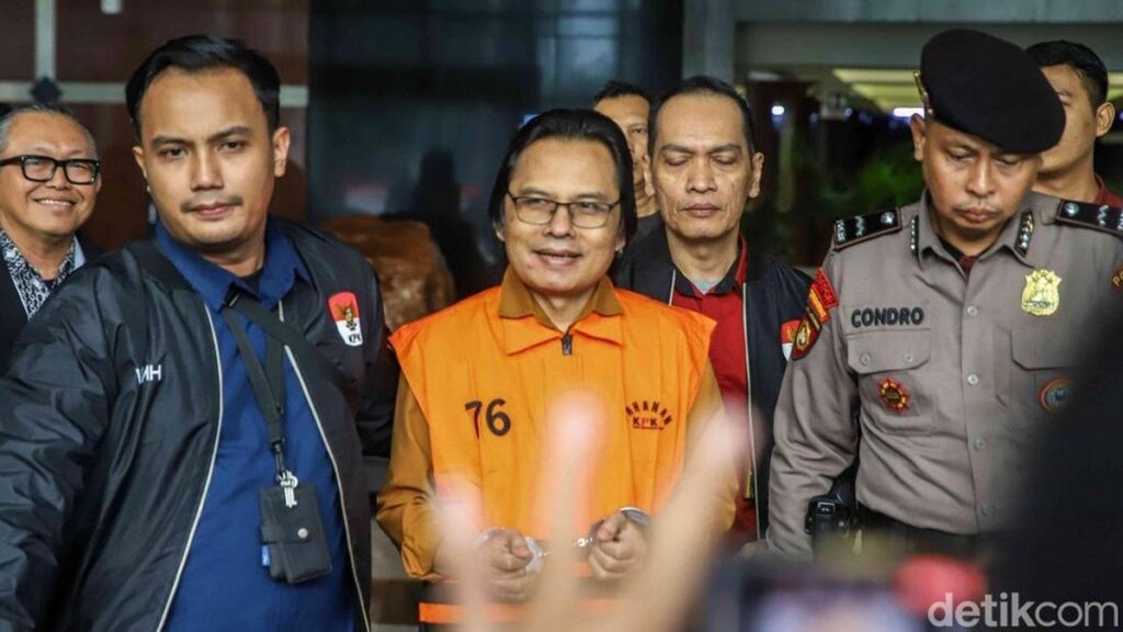 KPK Tahan Mantan Sekjen MPR Ma’ruf Cahyono Terkait Gratifikasi