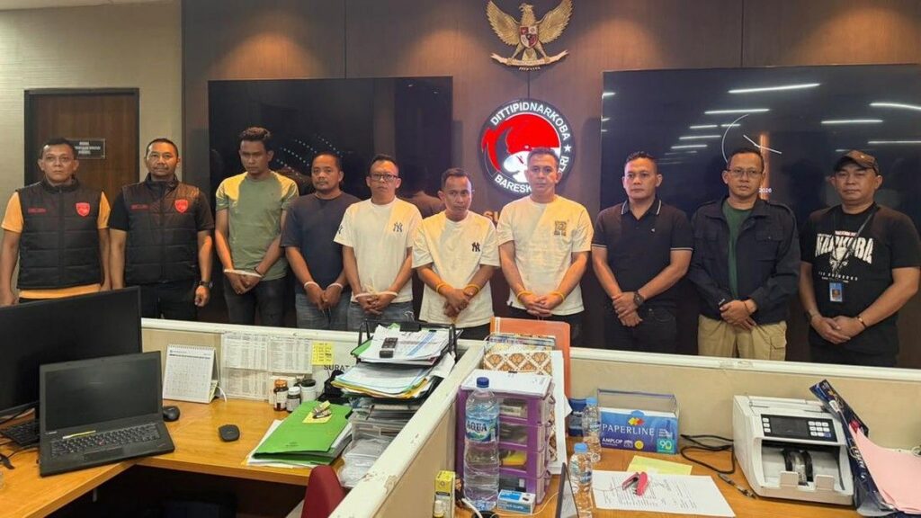 Bareskrim Tangkap Kasat Narkoba dan 6 Anggota Polres Tangsel Terkait Etomidate