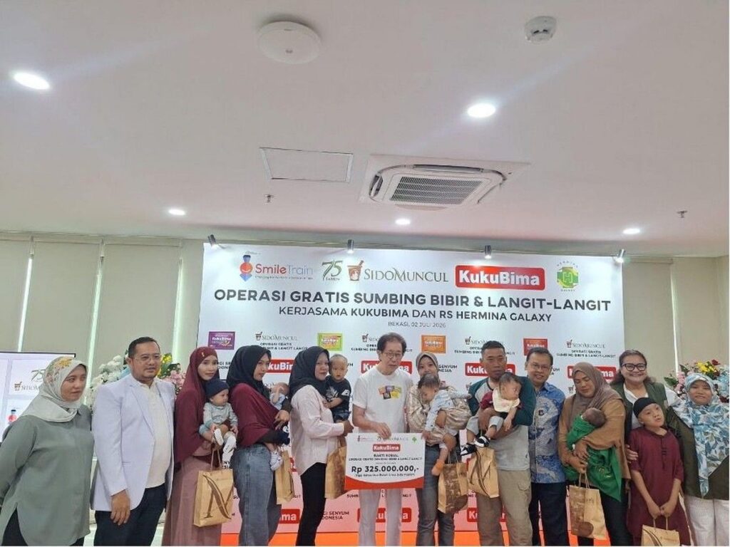 Sido Muncul Fasilitasi Operasi Sumbing Bibir Gratis 50 Pasien