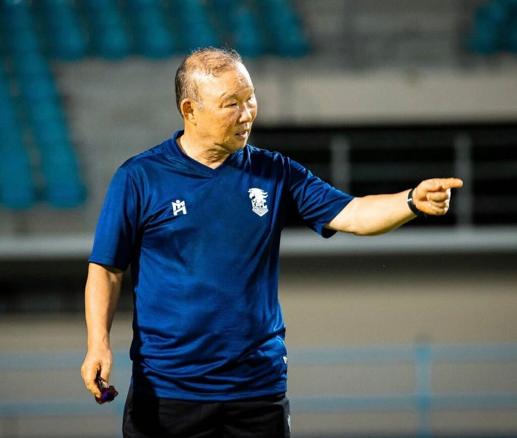 Park Hang Seo Reaksi Keras Dalam Laga Persahabatan Kanchanaburi FC