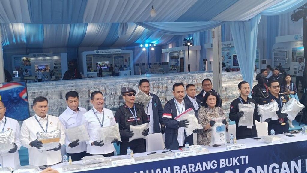 BNN Pemusnahan 3,37 Ton Narkoba Hasil Penindakan Lima Kasus