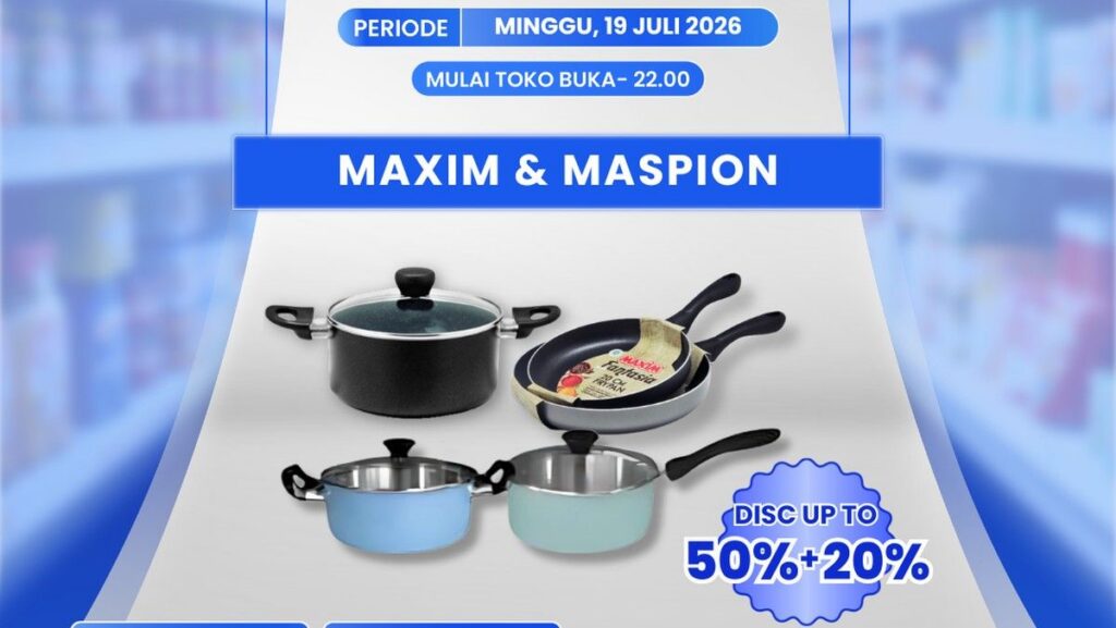 Transmart Gelar Diskon Perlengkapan Masak hingga 50 Persen