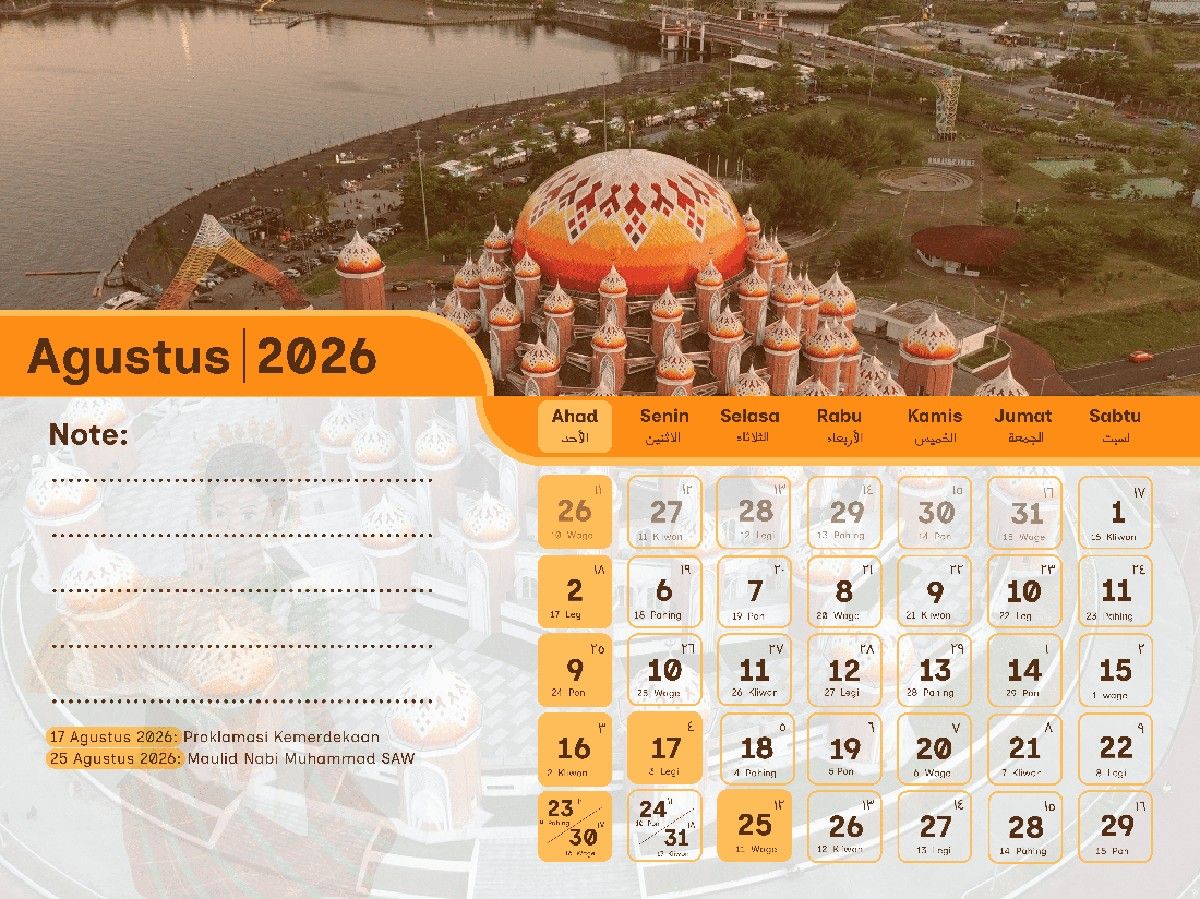 Pemerintah Tetapkan Sisa Hari Libur Nasional dan Cuti Bersama 2026