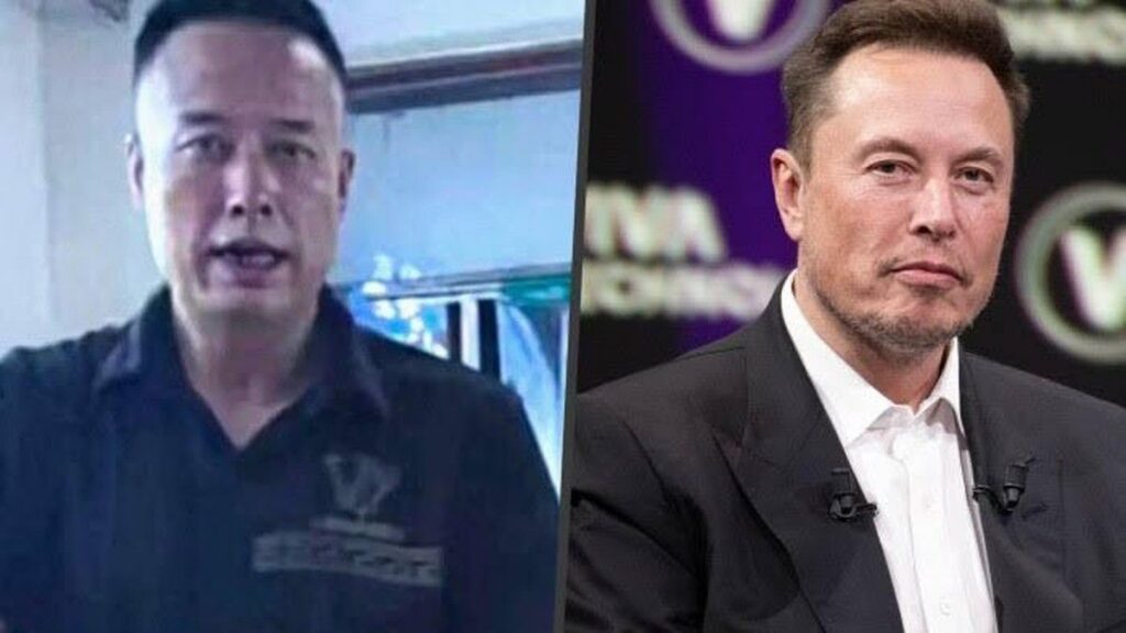 Koki Barbeku di China Viral Akibat Mirip Pendiri Tesla Elon Musk