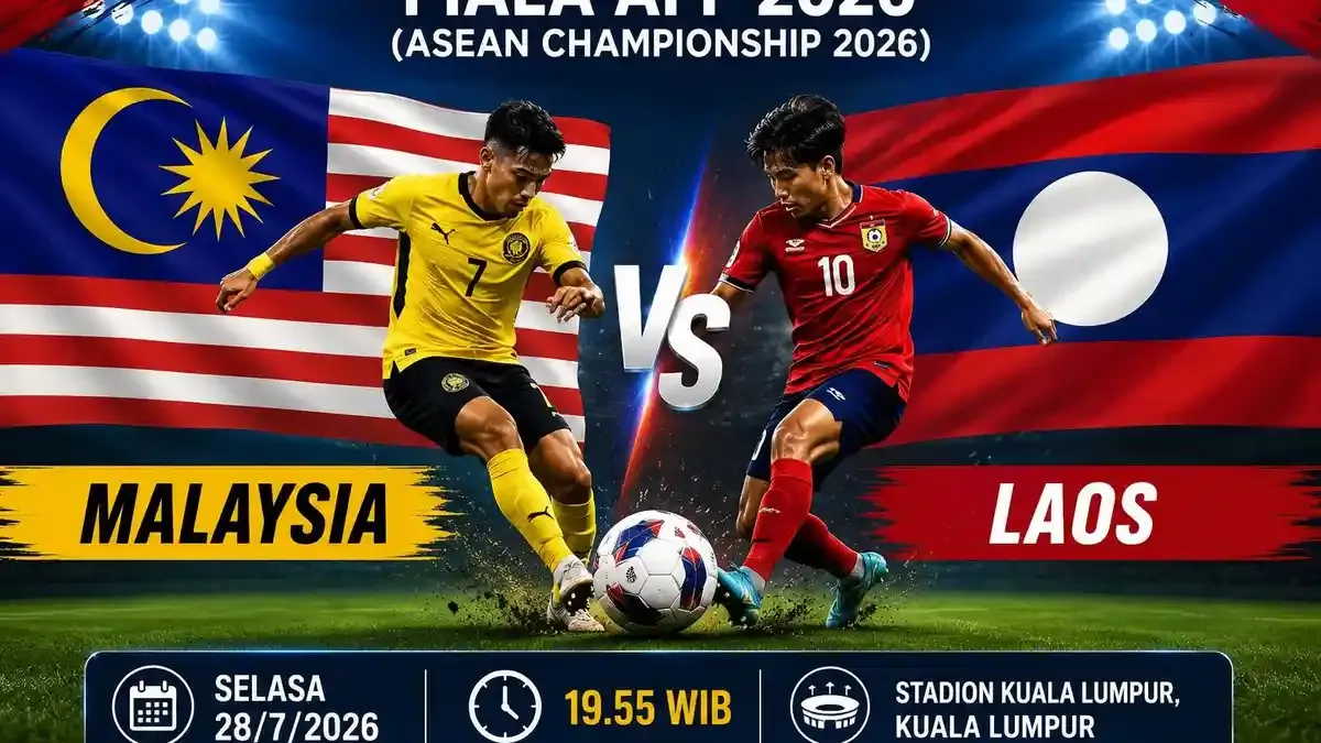 Malaysia Hadapi Laos dalam Lanjutan Grup B Piala AFF 2026