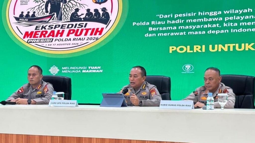 Polda Riau Luncurkan Ekspedisi Merah Putih Presisi di Wilayah 3T
