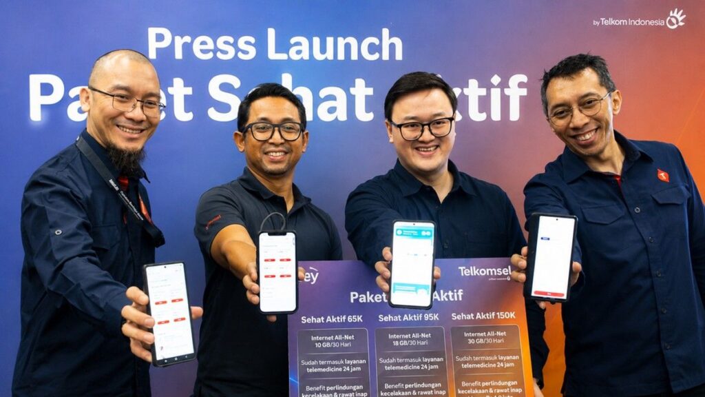 Telkomsel Meluncurkan Paket Data Sehat Aktif Bersama Rey
