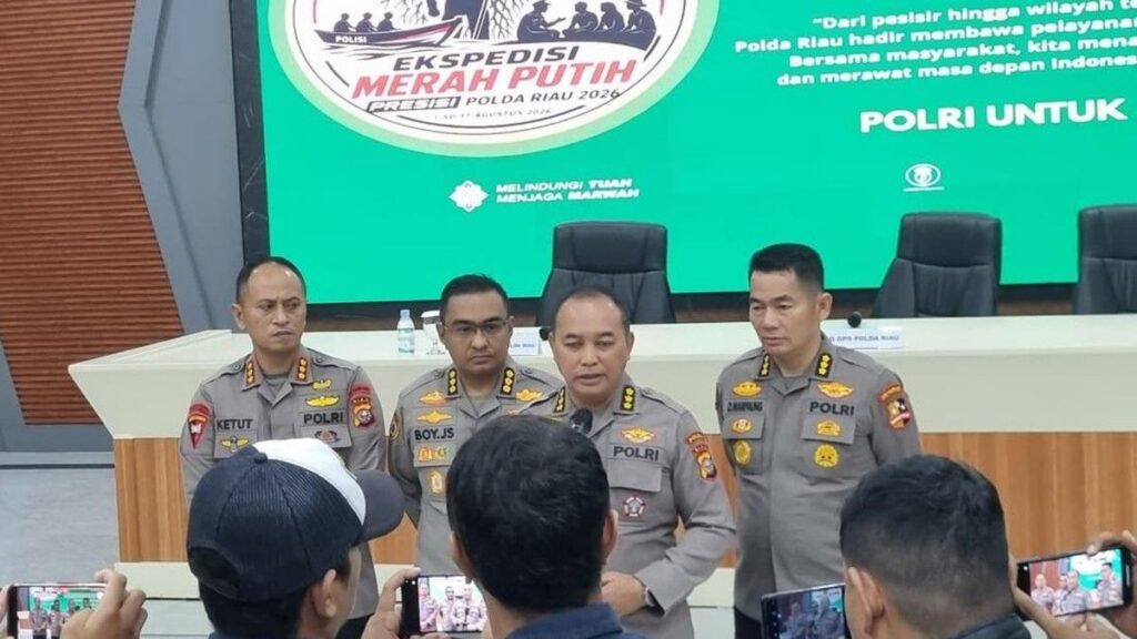 Polda Riau Kirim Tim Ekspedisi Merah Putih Presisi ke Wilayah 3T