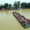 China Evakuasi Ribuan Korban Banjir Pakai Jembatan Apung Portabel