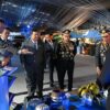 Presiden Prabowo Tinjau Pameran Bhayangkara Ke-80 di Cikeas