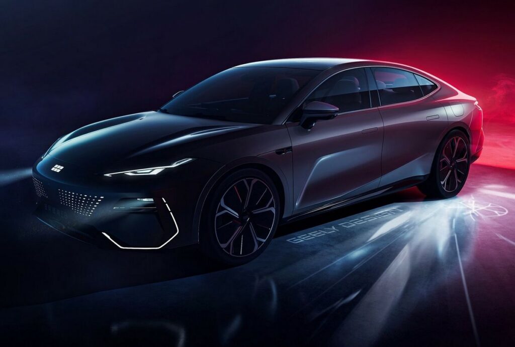 Geely Perkenalkan Sedan Listrik Sporty Galaxy TT Ultra Berperforma Tinggi