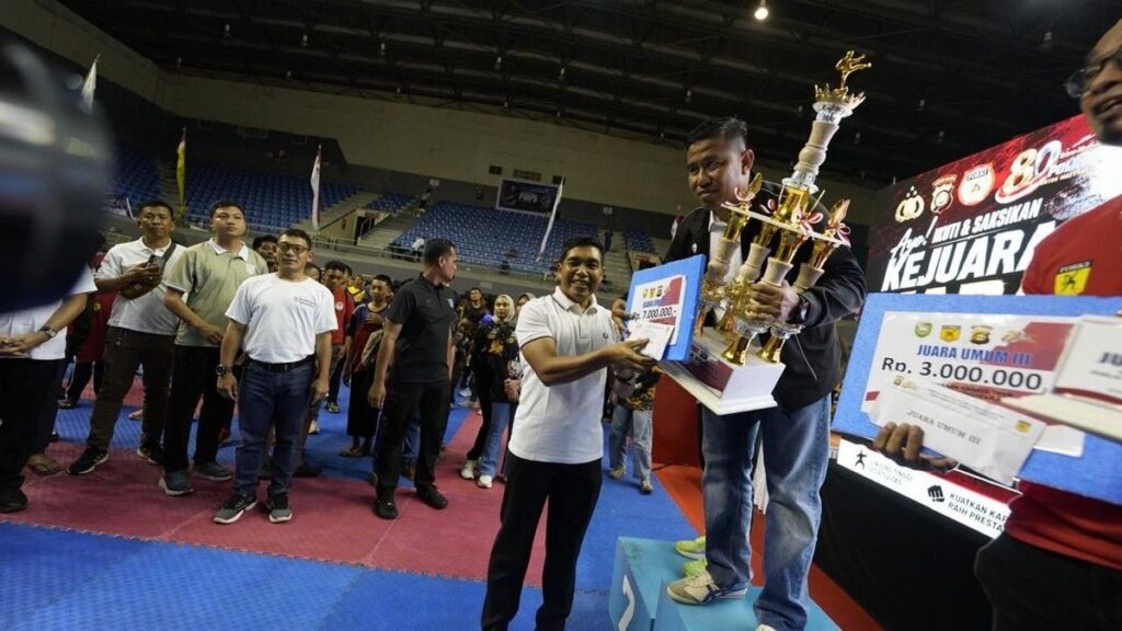 Kejuaraan Karate Kapolda Sumsel Cup 2026 Cetak Atlet Juara