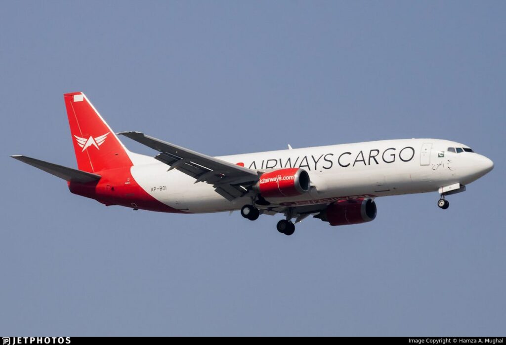 Pesawat Kargo K2 Airways Boeing 737 Hilang di Laut Arab