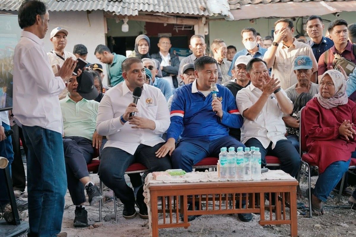 Rajiv Kucurkan Dana Pribadi Rp340 Juta Tambah Bantuan BSPS