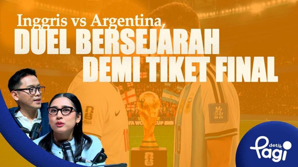 Inggris Hadapi Argentina pada Semifinal Piala Dunia 2026 di Atlanta
