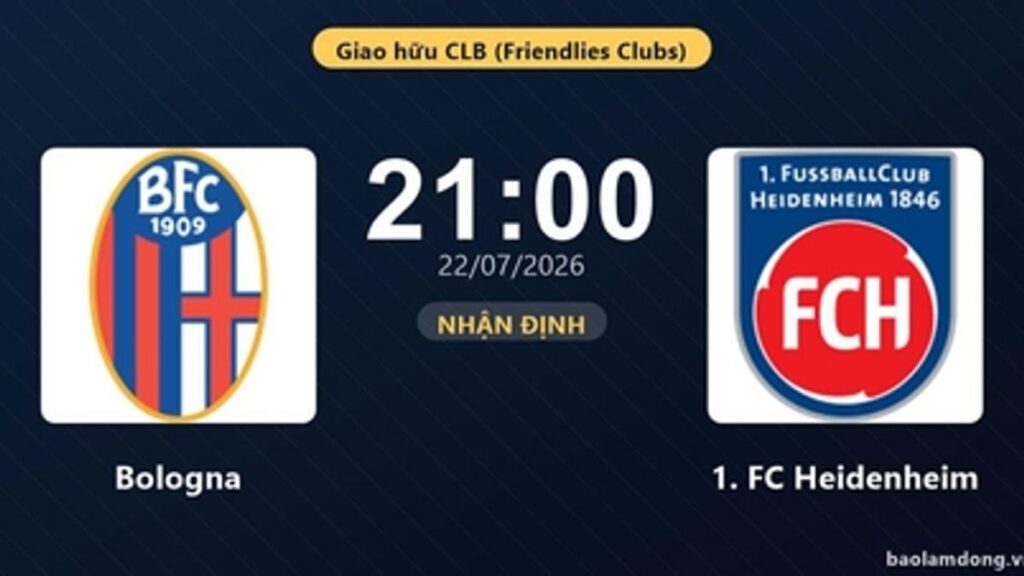 Bologna Hadapi Heidenheim Usai Kekalahan Telak Dalam Laga Uji Coba