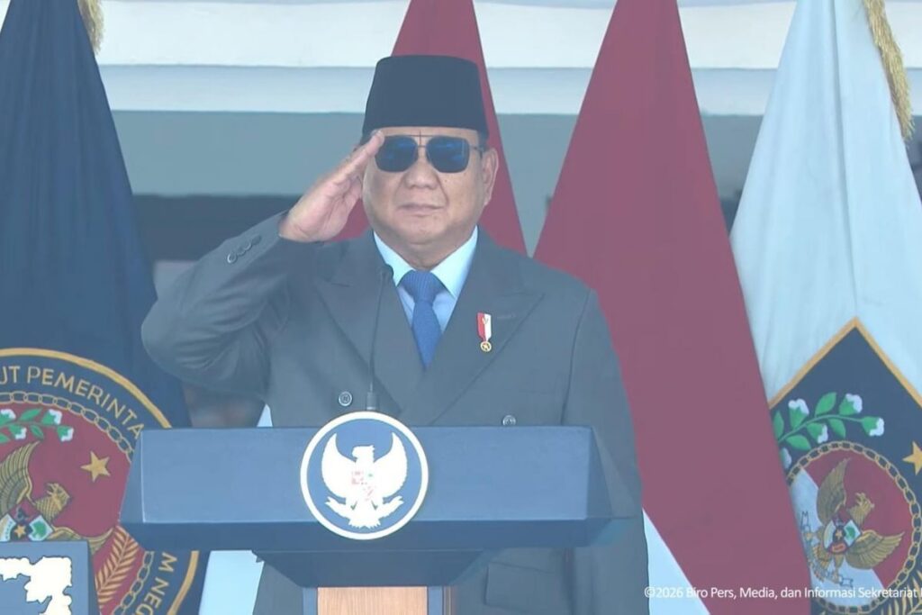 Prabowo Lantik 1.204 Pamong Praja Muda IPDN Angkatan XXXIII
