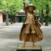 Gempa Magnitudo 7,1 Guncang Kumamoto, Patung Luffy Tetap Utuh