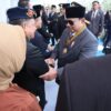 Presiden Prabowo Subianto Pimpin Upacara Hari Bhayangkara ke-80 di Cikeas