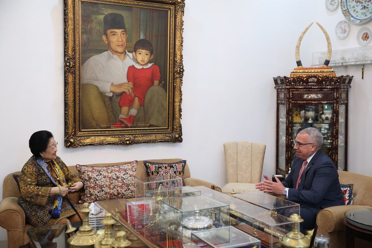 Megawati Terima Kunjungan dan Undangan dari Duta Besar Maroko