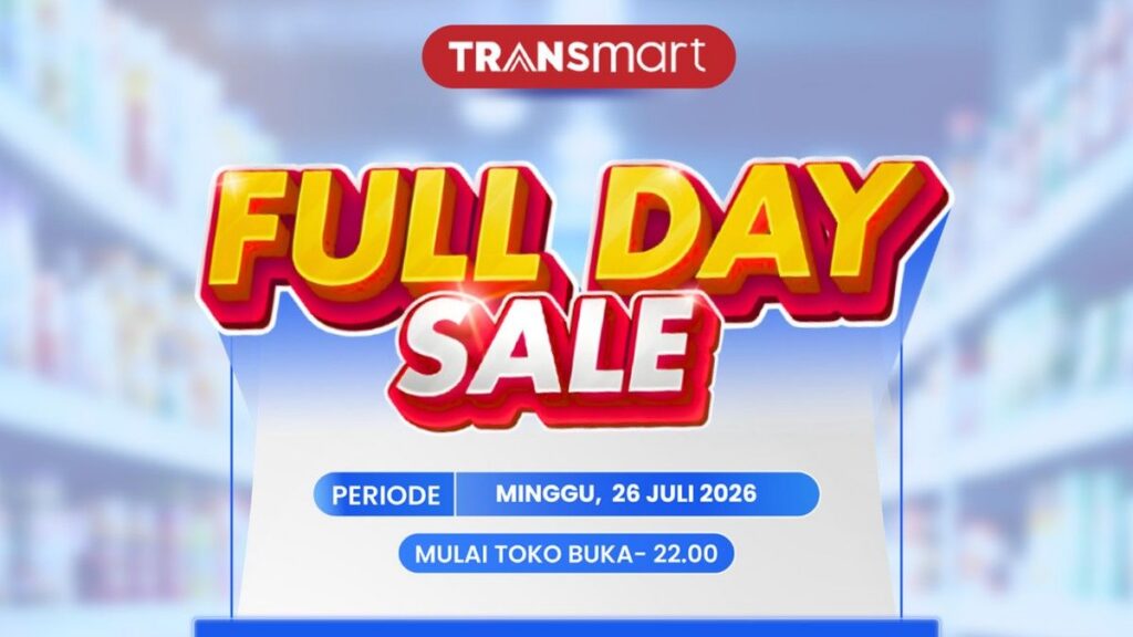 Transmart Gelar Full Day Sale Minggu 26 Juli 2026 Diskon Kulkas Jutaan Rupiah