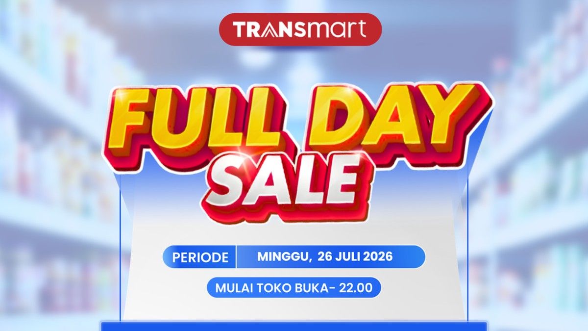 Transmart Gelar Full Day Sale Minggu 26 Juli 2026 Diskon Kulkas Jutaan Rupiah