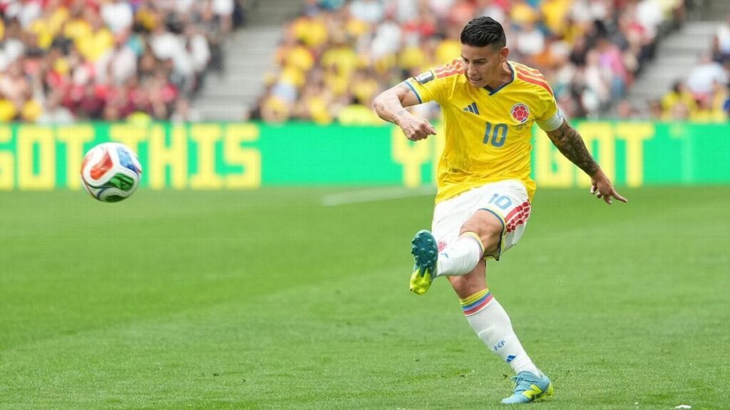 James Rodriguez Samai Rekor Penampilan Terbanyak Timnas Kolombia