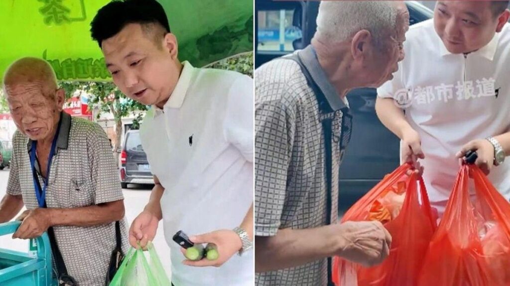 Penjual Sayur Lansia di China Meninggal Setelah Ditraktir Influencer