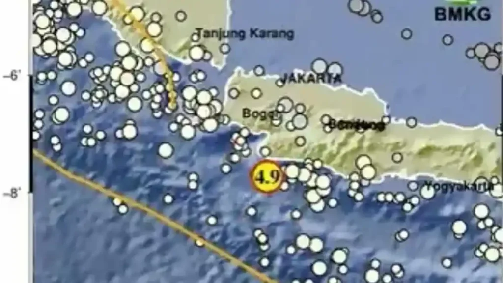 Gempa Magnitudo 4,8 Guncang Sukabumi hingga Bandung