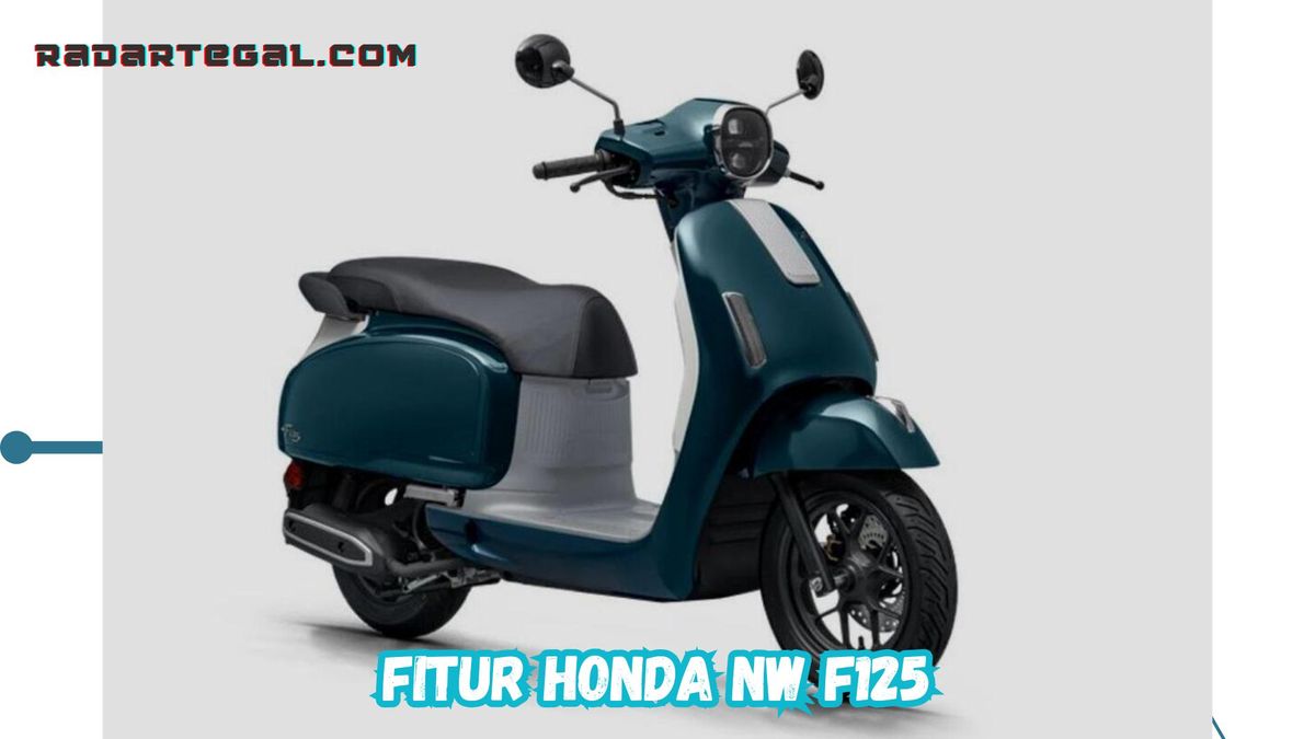 Honda Rilis Skutik Bergaya Retro F125 di Pasar China